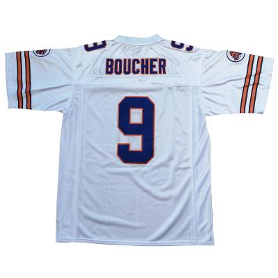 China Shirts & Complete Bobby Boucher Jersey 9 Waterboy 50th Birthday Movie Mud Sues Bourbon Bowl Football Jersey for sale