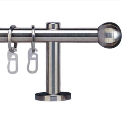 China Contemporary China Made Ceiling Mount Metal Curtain Rod Chrome Rods For Curtains for sale