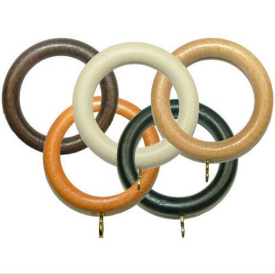 China Durable And Popular Wood Plastic Rings Of Curtain Ring Grommets And Curtain Hooks for sale