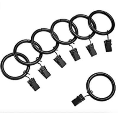 China Durable and popular curtain rod accessories, small curtain ring, wholesale curtain ring for sale