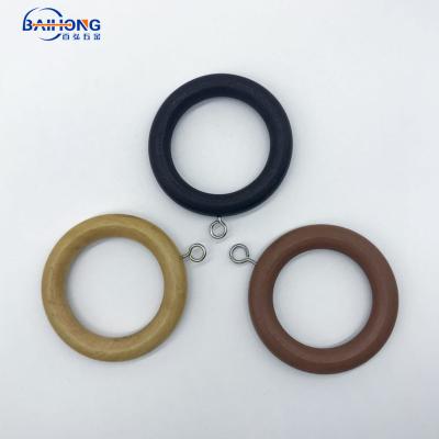 China Rod Rings With Various Color Durable And Popular Chic Wooden Decorative Rod Rings for sale