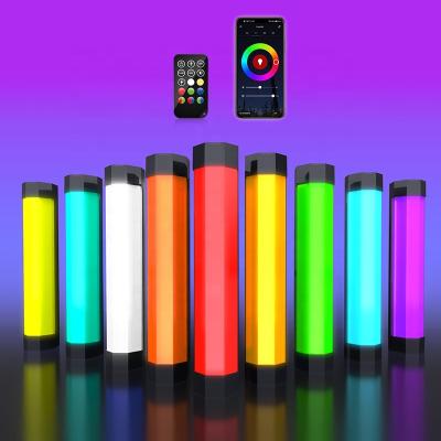 China LUXCEO P200 6W 500LM App LUXCEO P200 6W 500LM Full Color Control IP67 Remote Waterproof Magnetic Photography Equipment RGB LED Handheld Video Light for sale