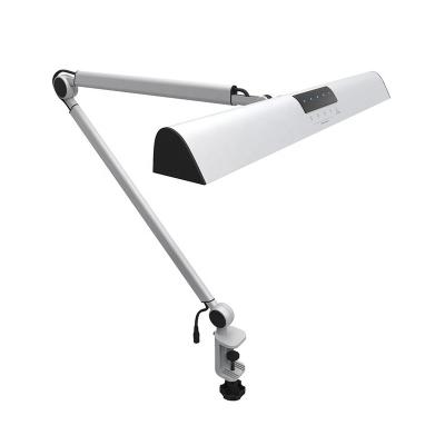 China CRI 95 Adjustable Arm Metal Desk Clamp Work Table Modern Contemporary LED Touch Control LED Desk Lamp For Repair for sale