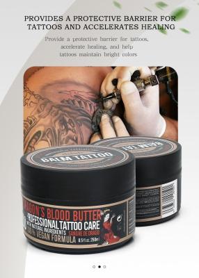 China Antibacterial Moisturizing Tattoo Butter Cream Aftercare 50ml 250ml for sale