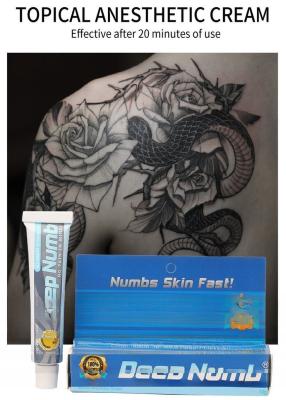 China Deep Numb Tattoo Numbing Original Good Quality Permanent Makeup Anesthetic Cream Gel Wholesale Price for sale