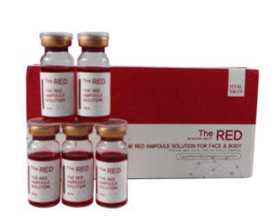 China Fat Dissolving Burning Freezing Acid Injections The Red Ampoule Slimming Solution for sale