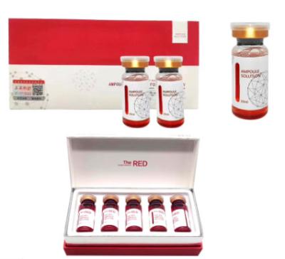 China Fat Dissolving Burning Freezing Acid Injections The Red Ampoule Slimming Solution for sale