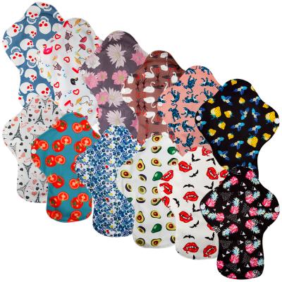 Китай Women's Menstrual Pads Sanitary Pads Reusable Charcoal Reusable Bamboo Menstrual Pad Washable Menstrual Pads продается