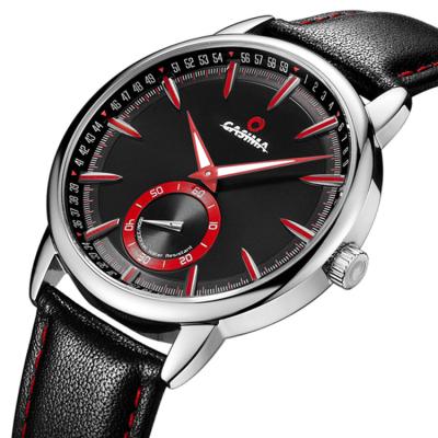 China Water Resistant CASIMA 8304 Sport Men Watch Cool Quartz Watch Waterproof 100m Small Second Leather Strap Casual Men Watch Men for sale