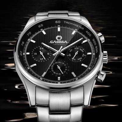 China Classic Business Chronograph Automatic Quartz Watch Waterproof Casual Date CASIMA 5114 Sports Watches Men Watch Reloj for sale