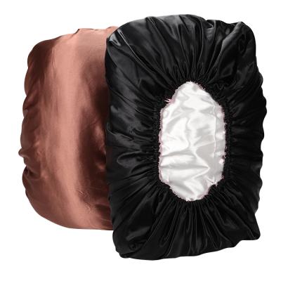 China Portable custom solid color silk pillow case covers bedsure satin custom pillow case for hair and skin for sale