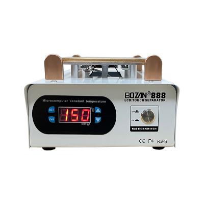 China Mobile Phone LCD Screen Refurbishing Metal Built-in Body Vacuum BOZAN Mobile Phone Pump Repair Screen Separator Glass Machine for sale