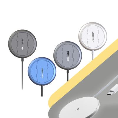 China Mobile Phone 15W Magnetic Fast Wireless Charging Pad For Iphone Android Mobile Phone for sale