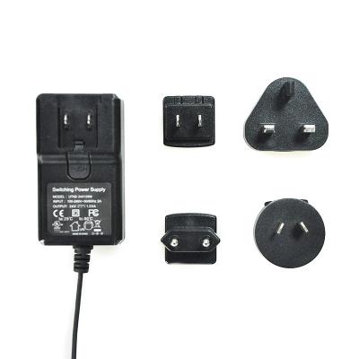 China Adjustable Digital Photo Frame AC 24v 1.5a Universal AC Plug Power Adapter 36w for sale