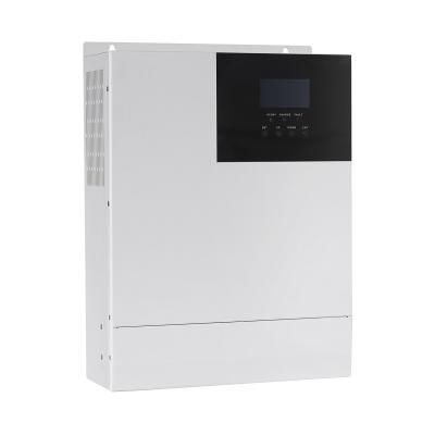 China Hybrid TV/fan/computer/refrigerator/washing matchine mppt solar panel for mobile power with 3kva inverter single phase on grid 500v dc to ac 220v for sale