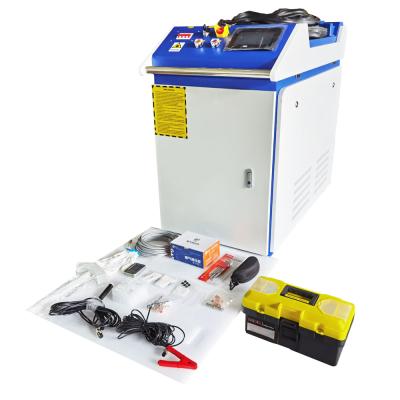 China Hotels PSHINECNC RECI/Raycus /JPT/Max 220v Mini Argon Arc Spot Cleaner Upgrade Laser Cold Welding Machine for sale