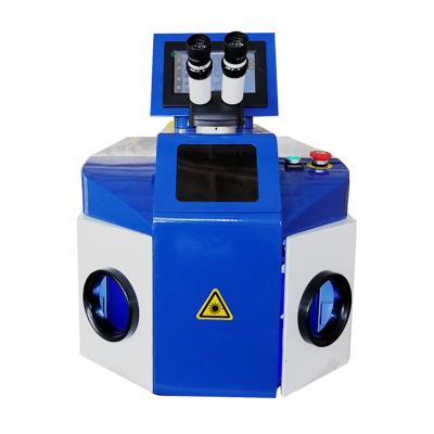 China Hotels Best Price Portable 200W YAG Laser Spot Jewelry Laser Welding Machine for sale