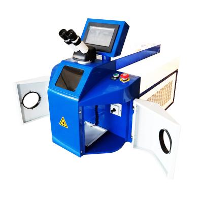 China Hotels Factory Price 100J YAG Spot Jewelry Laser Welding Machine Laser Welding Machine For Goldsmith Dental Metal With CCD Camera for sale