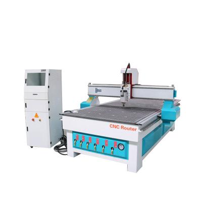 China Hotels Factory Price MDF Cabinets Furniture Stone Door Marking Equipment CNC Wood Machinery Router 1325 for sale