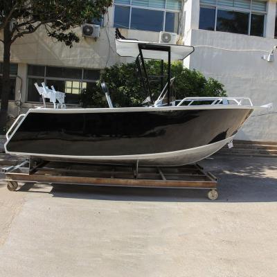 China 18ft Deep V Aluminum Aluminum Boat for Fishing for sale