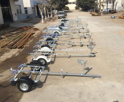 China Aluminum Aluminum Deep V Boat Trailers 5.8m With Cheap Price And Size Quality for sale