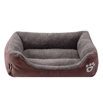 China Wholesale Custom Sustainable High Quality Calming Memory Foam Pet Bed In Winter Removable Pet Beds for sale