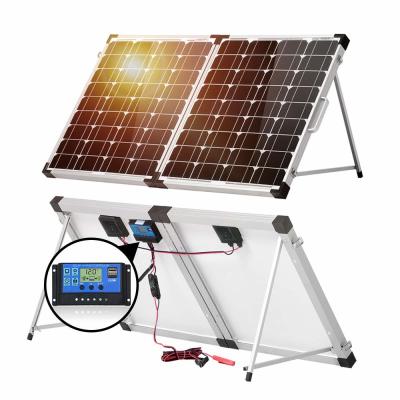 China Polykristallines Silikon faltbare Sonnenkollektoren Portable-120w zu verkaufen