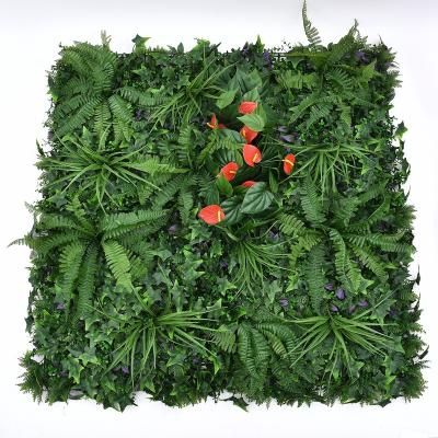 China Discount Minimalist Artificial Bush Plant Grass Wall Simulation Plant Lawn UV Resistant Simulation for sale