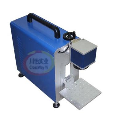 China Laser Marking Rotary Ring Jewelry Engraving Machine 20W 30W 50W Fiber Laser Source Marking Machine for sale