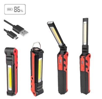 China Multifunction Emergency Torch Work Light 18650 Battery 5W Super Bright COB Inspection Lamp 270 Degree Rotation 3W Led WorkLight 150(270)X38X31mm for sale