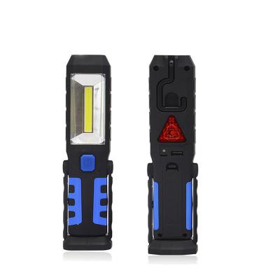 China Auto Repair Super Bright 170lm SOS Flashlight 170lm Warning Light Usb Recharing Worklamp 360 Degree Swivel Magnetic 3w COB Led Work Light for sale