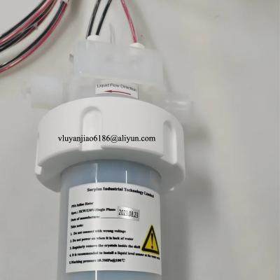 China 230V 4KW PFA industriële inline verwarmer voor de productie van halfgeleiders en zonnecellen Te koop