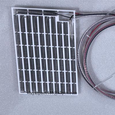 China 208V 13x11in 6.8KW 3 Phase PFA Frame Immersion Tank Heater For High Purity Solution for sale