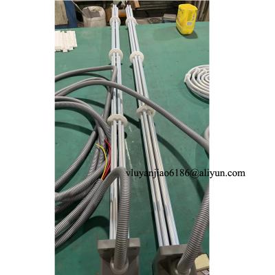 China 3 Phase PTFE Immersion Heaters Over the Side for Semiconductor Wafer Cleaning for sale