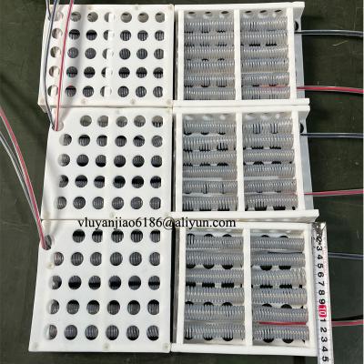 China 190x150x25MM PTFE Semiconductor Heater For 100 Celsius Ammonia Peroxide Solution for sale