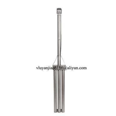 China Triple Tubes Metal Immersion Heaters For Deep Tank Chemical Resistant for sale