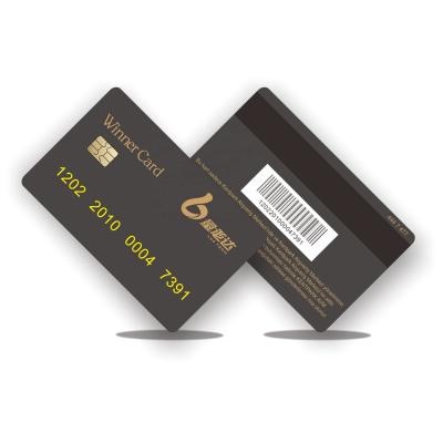 China Smart Maker IC Card Waterproof / Waterproof Credit Card Size SLE4442 SLE5542 SLE5528 Chip Blank RFID Contact For Payment Cards for sale