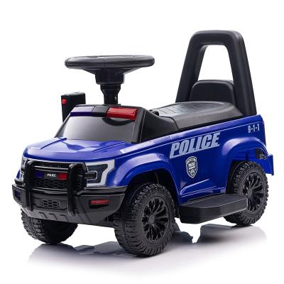 China Ride On Toy 2022 Little Police Car Kids Ride On Car Kids Like It Foot Floor for sale