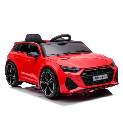 China Ride On Licensed NEW RS6 SUV 12V Electric Toy 2022 Battery Kids Baby Ride On Car for sale