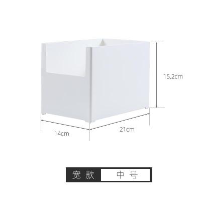 China Viable Plastic Organizer Box Home and Office Kitchen Bedroom Drawer White Plastic Storage Box Organizer for sale