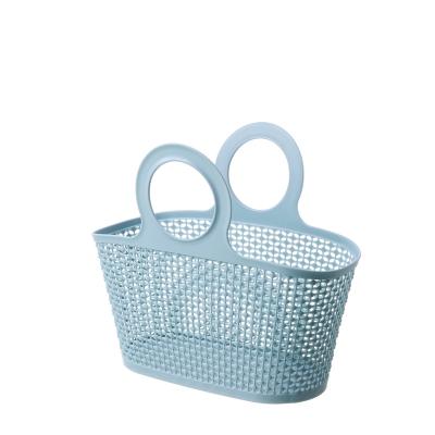 China Sustainable Collapsible Collapsible Folding Baskets Laundry Kitchen Storage Folding Basket With Handle For Kitchen Use for sale