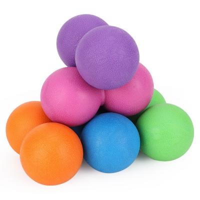 China LUCKBARD Factory Wholesale Round Yoga Ball Massage Ball Body Fascia Peanut Material Yoga Massage Ball Small Size Relaxation Ball for sale