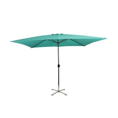 China Sun Wind Rain Make Heavy Duty Promotional Summer Sun Umbrella Garden Beach Metal Parasol Outdoor Umbrella for sale