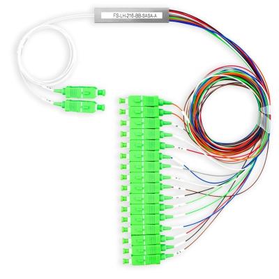 China FTTH 2x2 2x4 2x8 2x16 Fiber Optic Cable 2 Way 4way 8 Way 16 Way Steel Fiber Cable 2 Way 8 Way 8 Way PLC Plitter PLC Tube PLC Splitter for sale