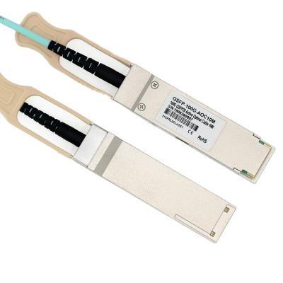 China FTTx 100G Optical Active Cable QSFP28 AOC QSFP28 Compatible QSFP28 30 Meter QSFP28-100G-AOC10M AOC Data Center Connect Cable for sale