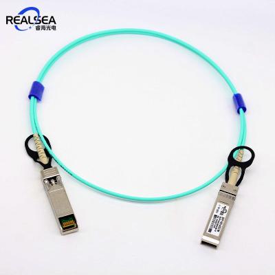 China Hot Selling FTTx 10G SFP+ To 10G SFP+30 Meters Active Optical Cable OM2/OM3 Compatible Multimode SFP-10G-AOC30M SFP AOC Cable for sale