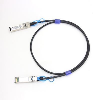 China Wholesale FTTH 25G SFP28+Passive Direct Attach Copper Cable DAC 3M for sale