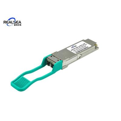 China Netwoking Realsea QSFP28-100G-CWDM4-S 100GBASE-CWDM4 compatible QSFP28 1310nm 2km DOM Transceiver Module for sale