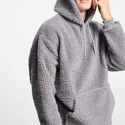 China Breathable Customize Logo Design Mens Pullover Thick Fleece Winter Hoodies for sale