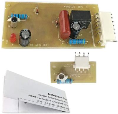 China Household Refrigerator Icemaker Transmitter Sensor Control Board 4389102 Kit Compatible For Swirl Maytag Kenmore Replace for sale